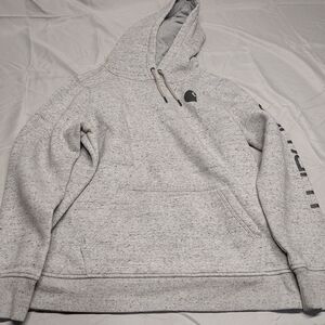 Carhartt Women's Gray Relaxed Fit Hoodie